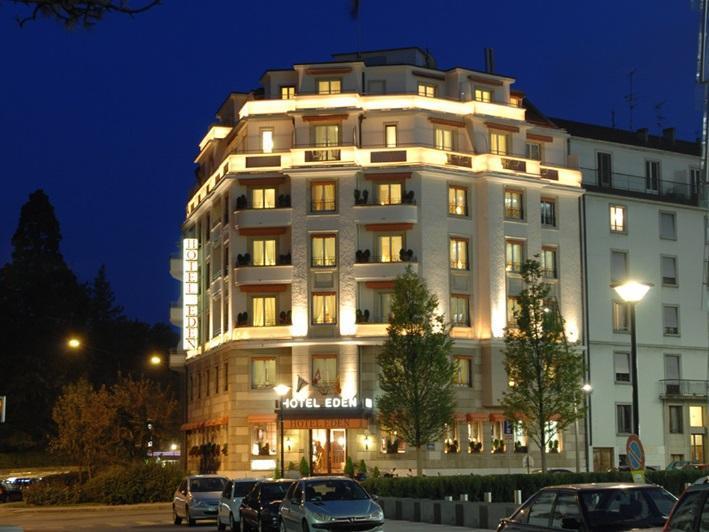 Hotel Eden Женева Экстерьер фото