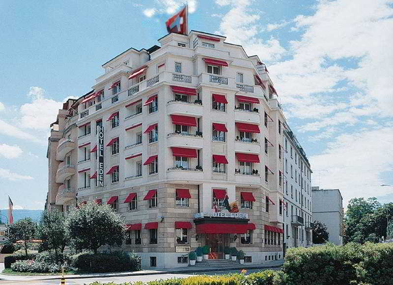 Hotel Eden Женева Экстерьер фото